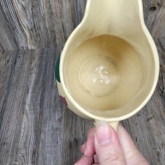 Vintage Starflower Watt Pitcher, #16 Oven Ware 5 Petal - Picture 7 of 7